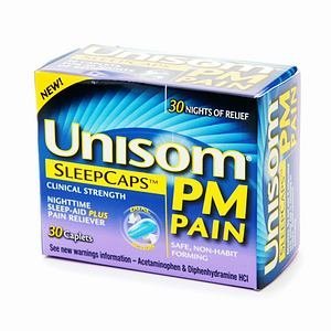Unisom Pm Pain Caplets 30-Count