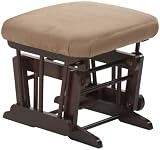 Dutailier Ultramotion Matching Cherry Gliding Ottoman, Cocoa