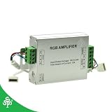 TSSS Data Repeater RGB Signal Amplifier For SMD 3528 5050 LED Strip Light, DC 12V 12A, 2 years warranty