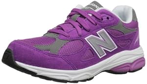 New Balance KJ990 Grade Running Shoe (Big Kid),Purple,7 M US Big Kid