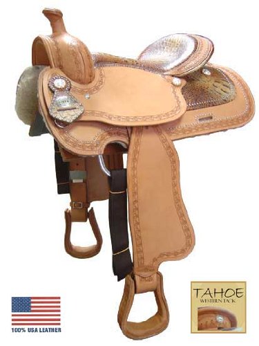 Swamp Hide Western Pleasure Saddle