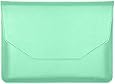 Swees&reg; 12 Inch Apple New Macbook Ultrabook PU Leather Carrying Laptop Notebook Sleeve Bag for 12" Apple New Macbook with Retina , Mint Green