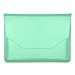 MacBook 12 inch Case Bag Swees Apple MacBook 12 inch Envelope Folio Bag PU Leather with Pockets Carrying Laptop Notebook Sleeve Bag for Apple New MacBook 12 inch with Retina for Girls, Mint Green