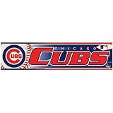 Chicago Cubs - Logo & Name Bumper Sticker MLB Pro Baseball