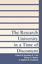 The Research University in a Time of Discontent