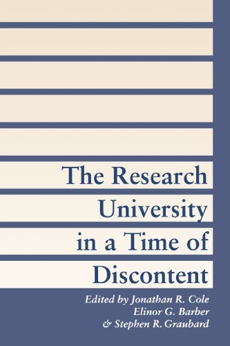 The Research University in a Time of Discontent