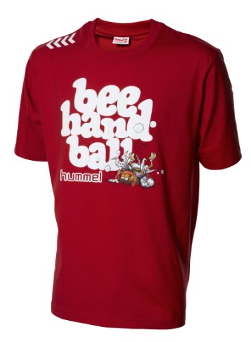 Hummel Kinder T-Shirt Bee Handball 2010, true red /white, 164 / 176 ( 16 ), 07-941-3946 Preisvergleich