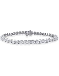 CLOSEOUT! 6ct Diamond Tennis Bracelet in 14k White Gold