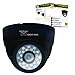 Night Owl Security CAM-DM624-B Hi-Resolution 600 TVL Security Dome Camera with 50-Feet of Night Vision (Black)