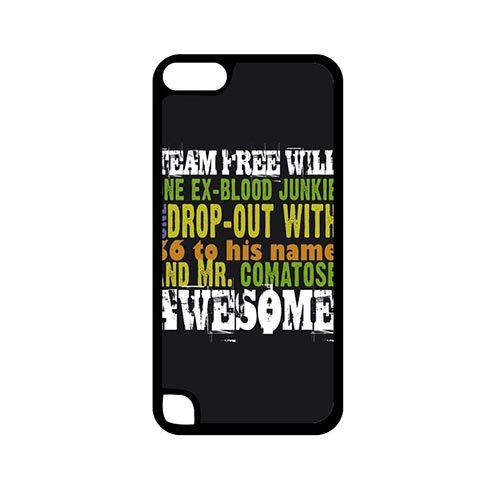 Supernatural Quotes Design Proof Dust Cover for iPod Touch Generation 5th Back Casing With Best Plastic - Cool iPod 5 Phone Case for Boys