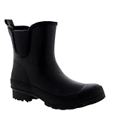 Womens Classic Chelsea Tall Festival Rain Galoshes Rubber Wellingtons