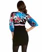 Island Scarf Print High-Waisted Dress Product Image