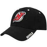 Twins Enterprises New Jersey Devils Black Frost Adjustable Hat