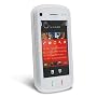 Silicone Skin Case for Nokia N97, Clear White