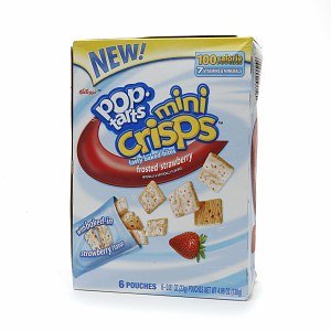 Pop Tarts Mini-Crisps, Strawberry, 6 pouches