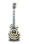 Gibson Zakk Wylde Les Paul Electric Guitar, Black/White Bullseye