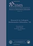 Research in collegiate mathematics education. VII