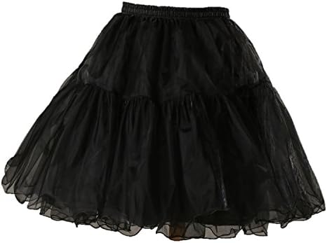 US Stock Black Wedding Bridal Ball Gown Crinoline Petticoat Skirt Slips Soft Underskirt