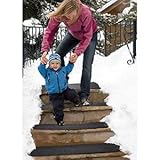 HeatTrak 10" x 30" Residential Heating Stair Mats 3-pk, Black