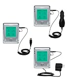 Deluxe Kit for the Archos Gmini XS 200 includes a USB cable with Car and Wall Charger - Gomadic Brand w/ TipExchange Technology