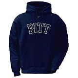 Nike Pittsburgh Panthers Navy Blue Classic Logo Hoody Sweatshirt