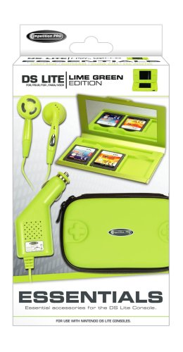 Competition Pro DS Lite Essentials Pack: Green (Nintendo DS)