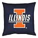 University of Illinois Toss Pillow