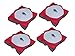 Crafts'man 8 Pc Set of Diwali Decorations Diwali Gifts, Indian Handmade Decoration Paper Frills for Window/Wall/Door Multi Color Frills, Each 16 Feet Long