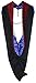 GraduationMall Graduation Hood for Master Degree Deluxe Academic Hood Various College Colors Available