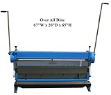 52 Sheet Metal Shear Finger Brake Bender Slip Roller