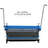 52 Sheet Metal Shear Finger Brake Bender...