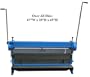 52" Sheet Metal Shear Finger Brake Bender Slip Roller