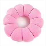 Pink Posy Petal Micro Bead Luxury Comfort Travel Pillow