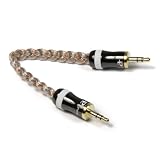 ZY HIFI Cable Silver Cable 3.5mm Male to Male Stereo Audio Cable for M...
