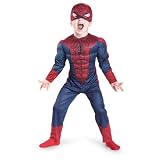 Disguise Costumes The Amazing Spider-man Movie Muscle Costume, Red/Blue, Large 4-6 Picture