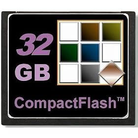 32GB Compact Flash for Nikon, Canon, Sony Digital SLR Camera by Topram by Topram