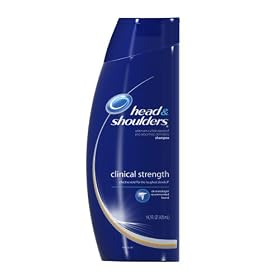 Head & Shoulders Clinical Strength Anti Dandruff Shampoo 14.2 Fluid ounce (Pack of 2)