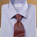 Trim Fit Pinpoint Oxford Windsor Spread Collar Button Cuff Dress Shirt