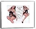 Melyssa Ford Autographed Signed Sexy Black Nightie Photo