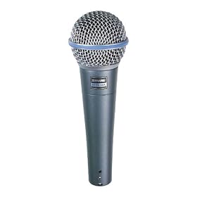 Shure Beta 58A Supercardioid Dynamic Microphone