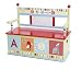 Levels of Discovery Alphabet Soup Toy Box Bench