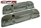 1958-88 Mopar Big Block 383-426-440 Steel Wedge Valve Covers - Chrome