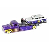 Elite Transport 1 64 1957 Chevy Flatbed 1955 Chevy Nomad by Collectable Diecast