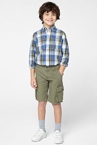 Boy's Cotton Cargo Short