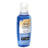 Neutrogena Deep Clean Invigorating Ultra Foam Cleanser, 6-Ounce Bottles (Pack of 3)