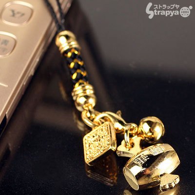 Cover image : つけるだけで運が向いてくる!?開運黄金ストラップ(小槌/開運招福)KUN833