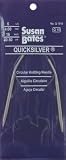 Susan Bates Quicksilver Circular Knitting Needles 24 Inch - Size 6