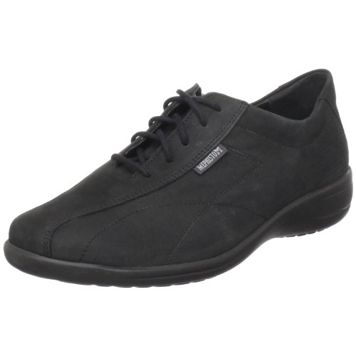 Mephisto Women's Debbie Oxford,Black Bucksoft,6.5 M US