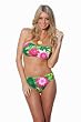 Lotus: Womens Strapless bikini Tube Top by Blue Sky Swimwear