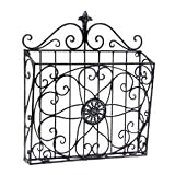 Wrought Iron Wall Mounted Magazine Letter Mail Holder